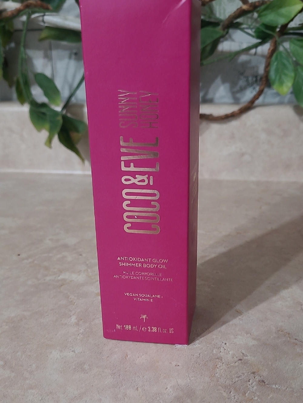🌞 Coco & Eve Sunny Honey Antioxidant Glow Shimmer Body Oil 100ml NEW